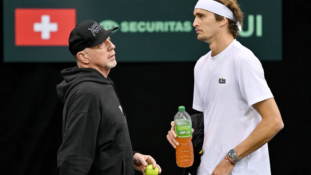 Tennis-Legende Boris Becker wünscht sich mehr Kampfgeist bei Alexander Zverev. (Archivbild)
