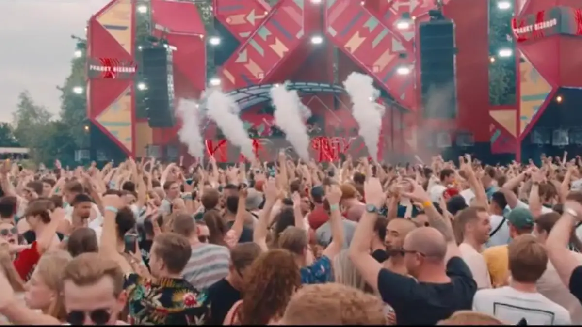 20.000 Menschen haben bei dem Open-Air-Festival gemeinsam gefeiert.