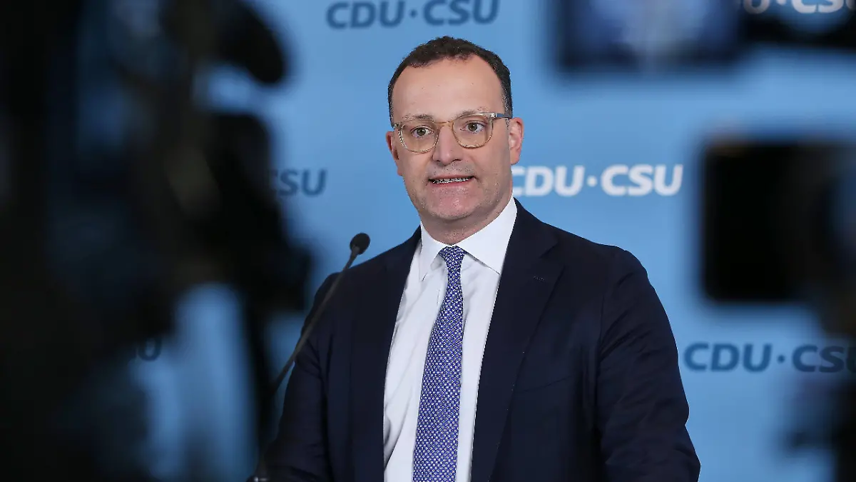Berlin, Deutschland, 21.04.2026: Deutscher Bundestag: Unions-Fraktionssitzung: Fraktionschef Jens Spahn CDU *** Berlin, Germany, 21 04 2026 German Bundestag Union parliamentary group meeting Parliamentary group leader Jens Spahn CDU Copyright: xdtsxNachrichtenagenturx dts_116021