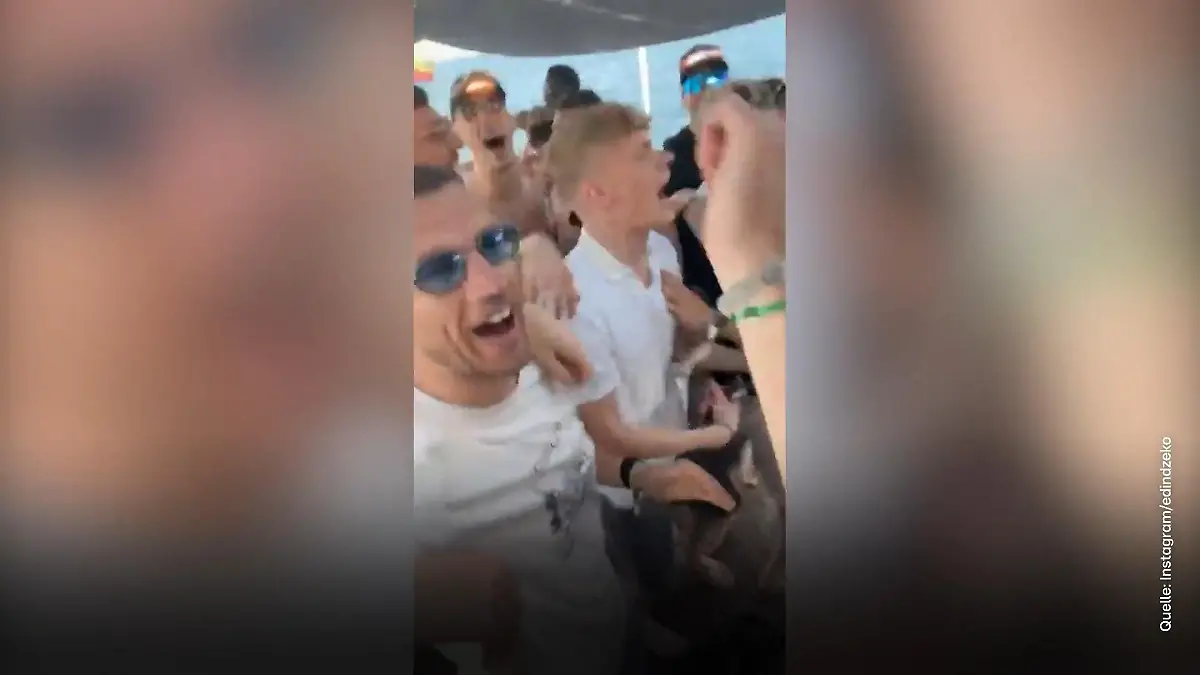 Schalke-Stars gehen auf Ibiza steil – inklusive Meister-DJ! Dzeko bei Aufstiegsparty an vorderster Front
