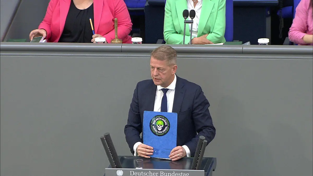 AfD-Abgeordneter Karsten Hilse im Deutschen Bundestag