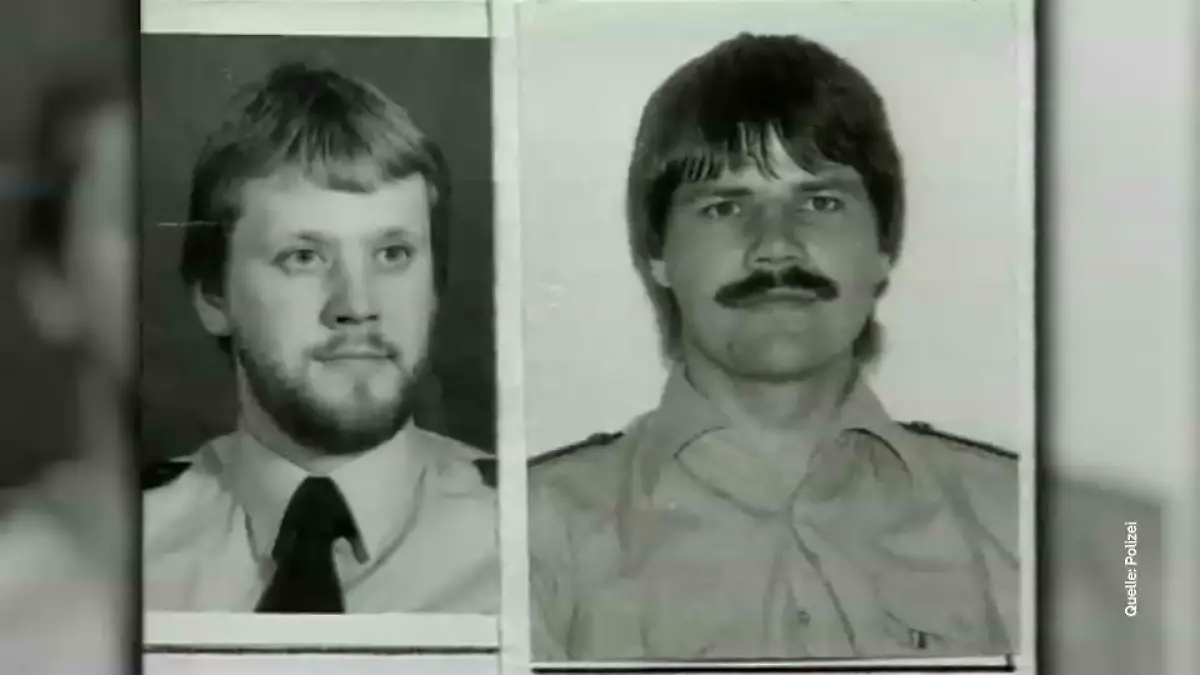 Die Polizisten Andreas Wilkending und Jörg Lorkowski werden bei einem Einsatz ermordert.