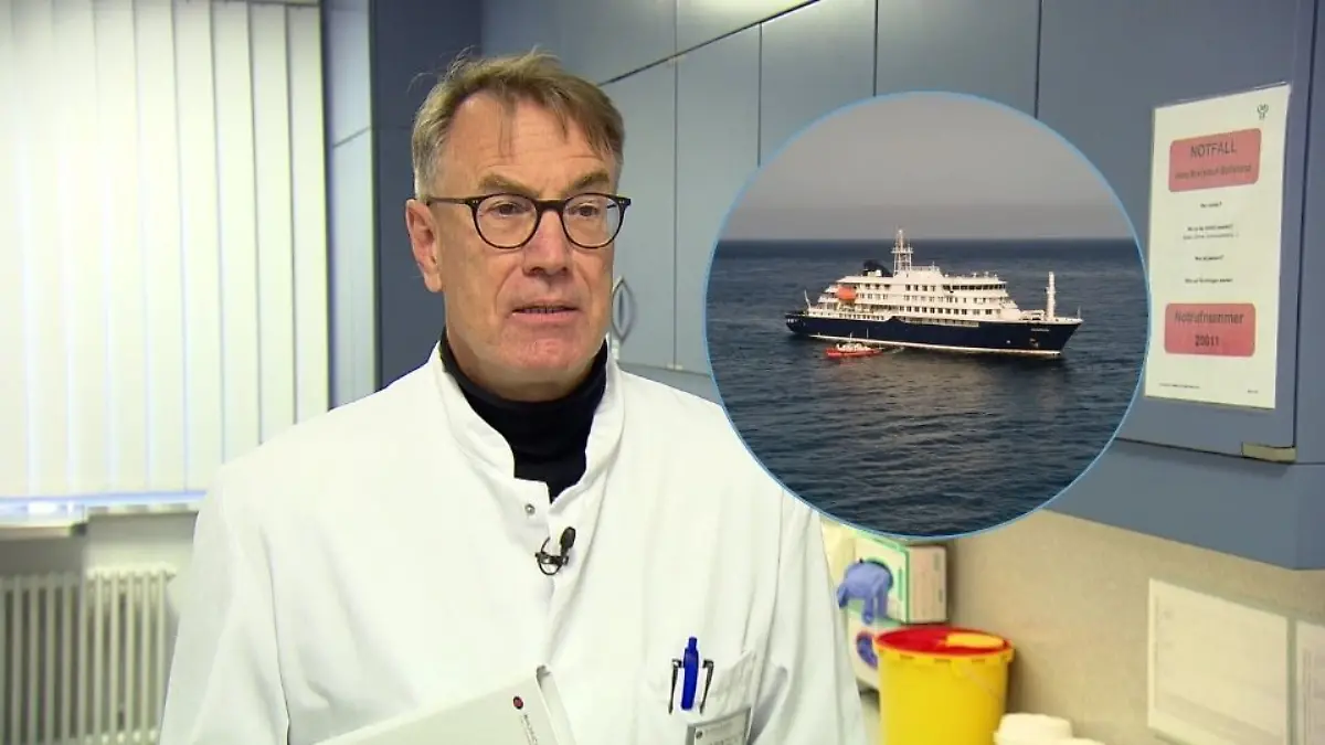 Die Gefahr, sich an Bord der MV Hondius mit dem Hantavirus zu infizieren, ist laut eines Experten noch nicht vorüber.
