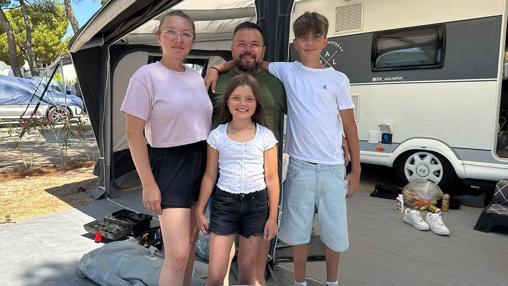 Mit Wasserschaden in die neue Campingsaison