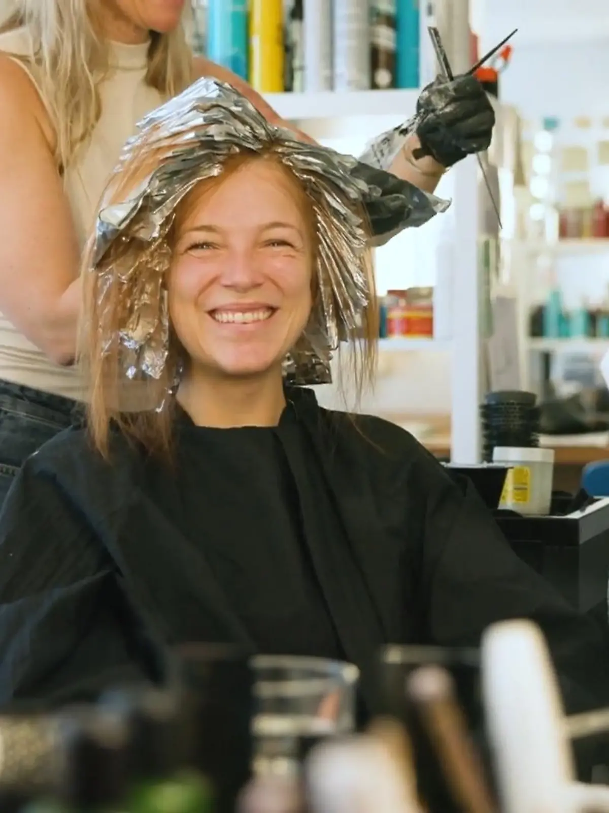 Bild zu: "Iris Mareike Steens Haare sind nicht mehr dunkel"