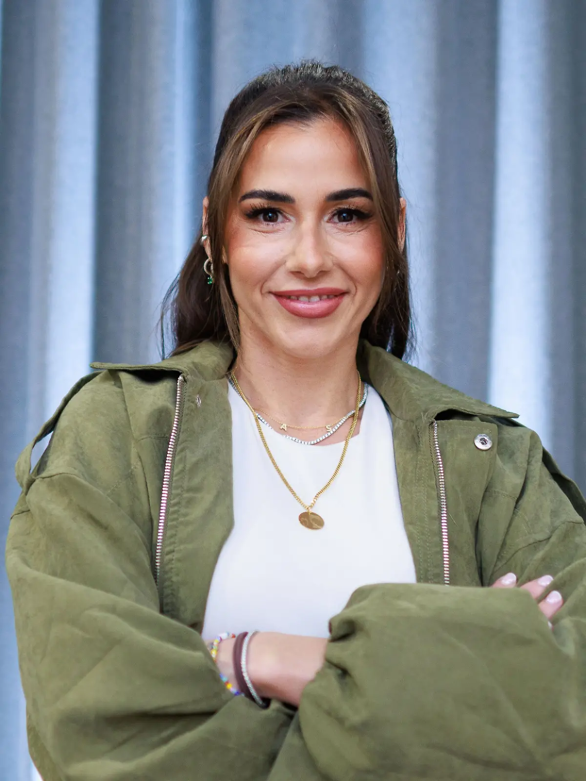 Sängerin Sarah Engels bei einem Portrait-Termin. Die Sängerin wird Deutschland beim Eurovision Song Contest (ESC) 2026 in Wien mit ihrem Song «Fire» vertreten.