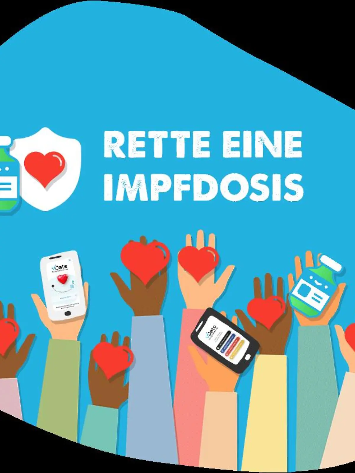 V-Date ähnelt vom Prinzip der Tinder-App
