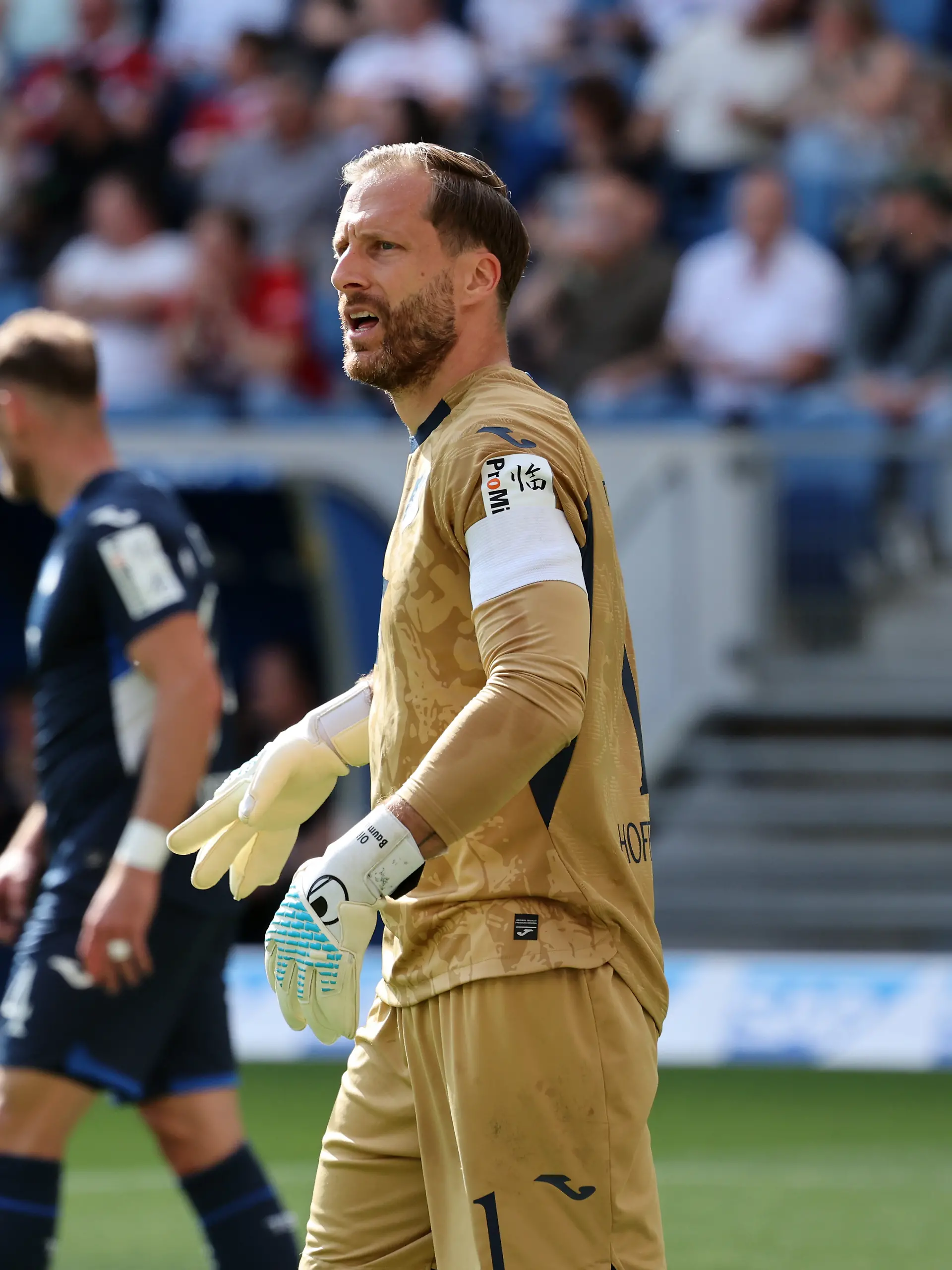 Deutschland, Sinsheim, 02.05.2026, Fussball, Bundesliga, Saison 2025/2026, TSG 1899 Hoffenheim - VfB Stuttgart (3:3): Oliver Baumann (TSG 1899 Hoffenheim). Foto: Pressefoto Rudel/Herbert Rudel