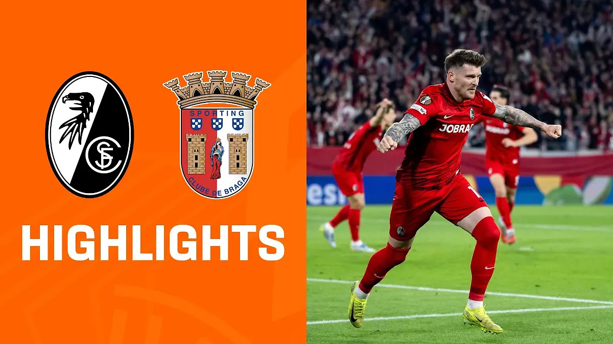 Highlights: SC Freiburg vs. SC Braga