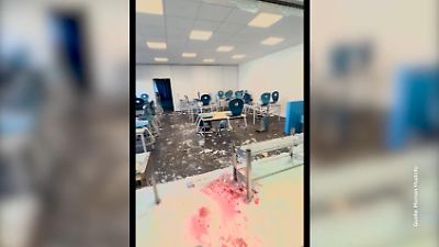 Bild von Vandalismus an Grundschule: Zwei Kinder richten enormen Schaden an