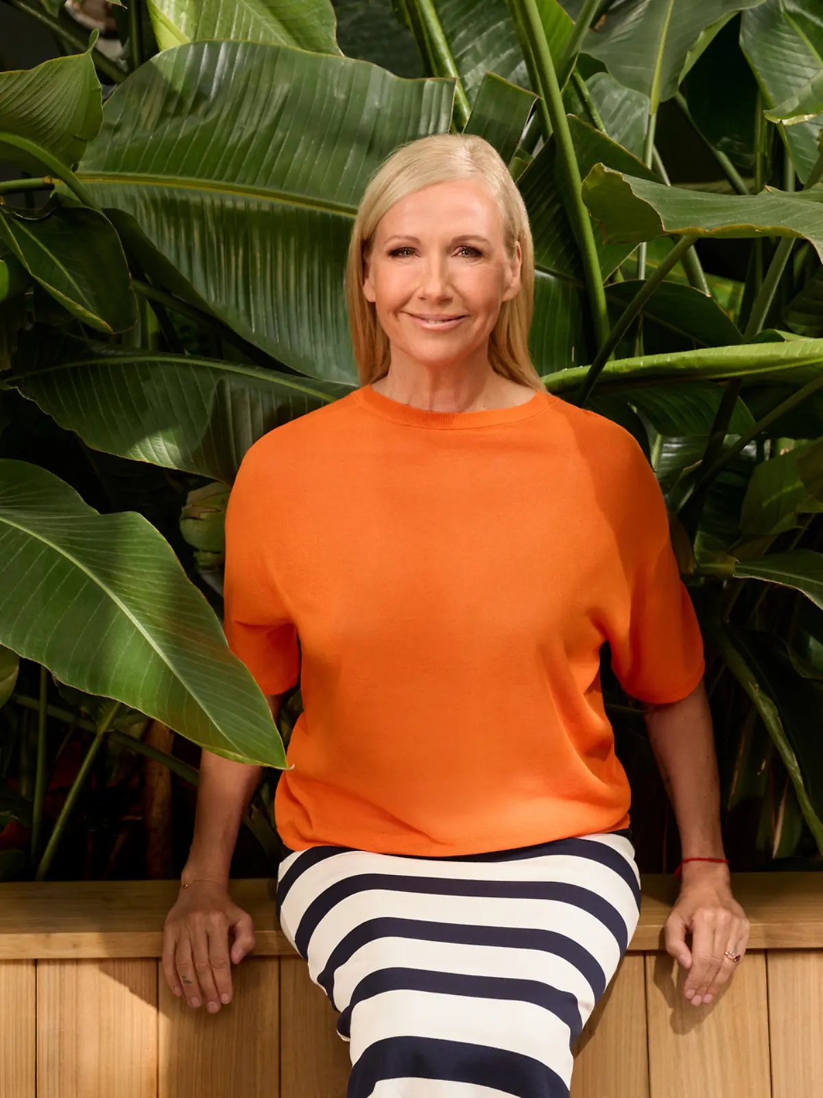 Andrea „Kiwi” Kiewel ist die Moderatorin des „ZDF Fernsehgartens”