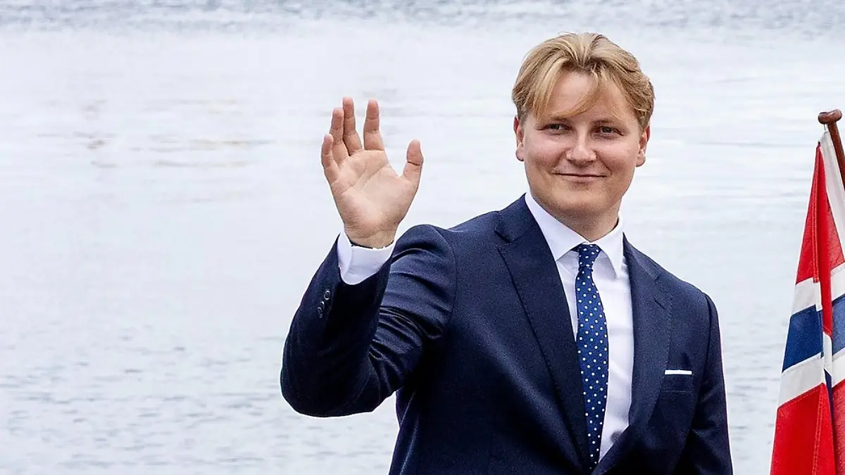 Prinz Sverre Magnus hat seinen zweiten offiziellen Termin alleine wahrgenommen.