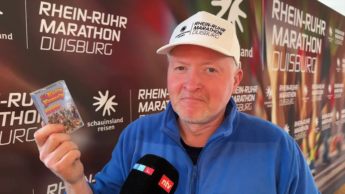 Joey Kelly vor Marathon