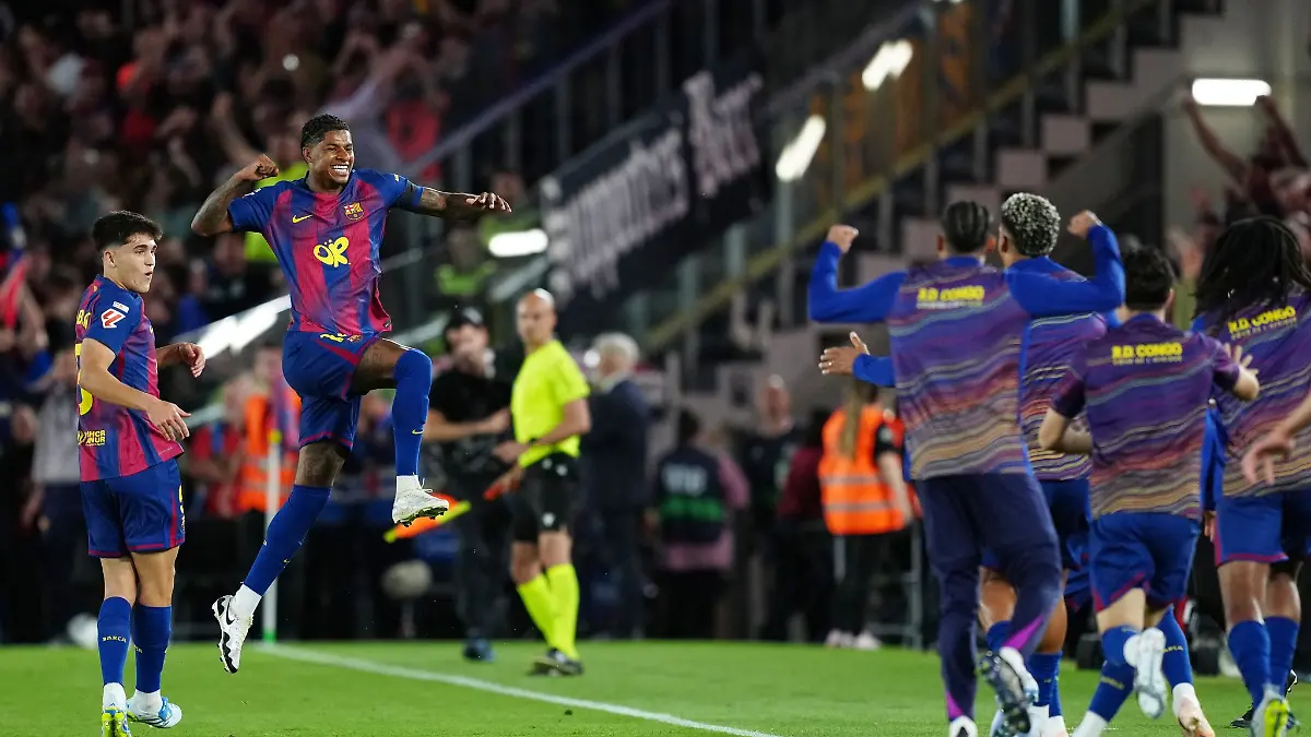 Marcus Rashford ließ den FC Barcelona und seine Fans bereits in der 9. Minute jubeln.