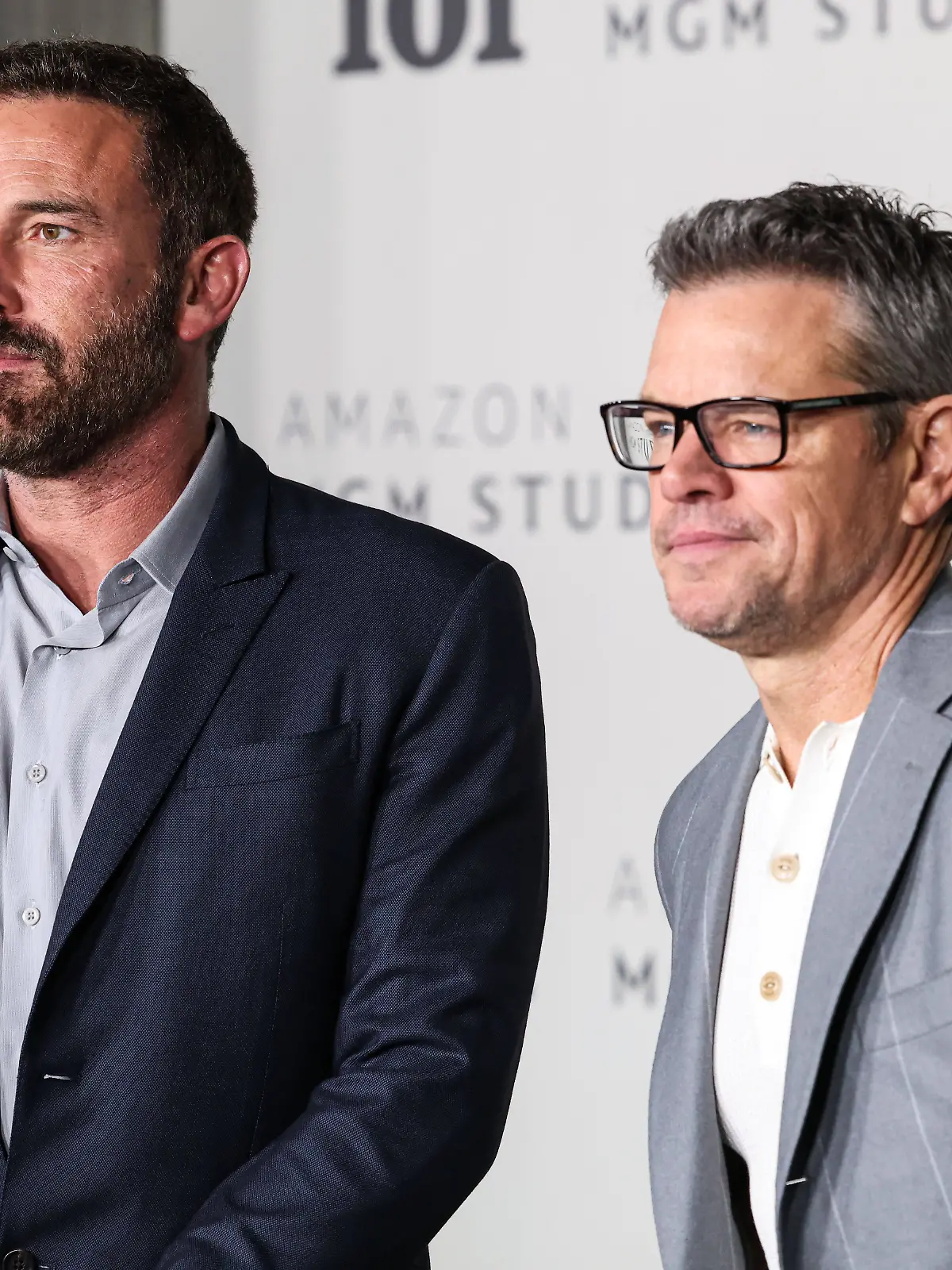 World Premiere Of Amazon MGM Studios Crime 101 LOS ANGELES, CALIFORNIA, USA - FEBRUARY 10: Ben Affleck and Matt Damon arrive at the World Premiere Of Amazon MGM Studios Crime 101 held at The United Theater on Broadway at STILE Downtown Los Angeles by Kasa on February 10, 2026 in Los Angeles, California, United States. Photo by Xavier Collin/Image Press Agency