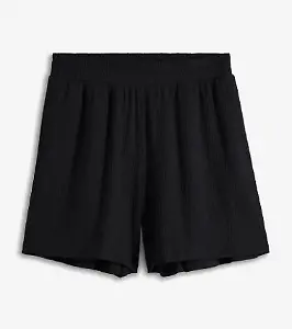 Luftige Shorts aus Strukturjersey