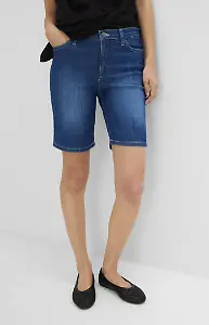 Enge Jeans-Bermuda
