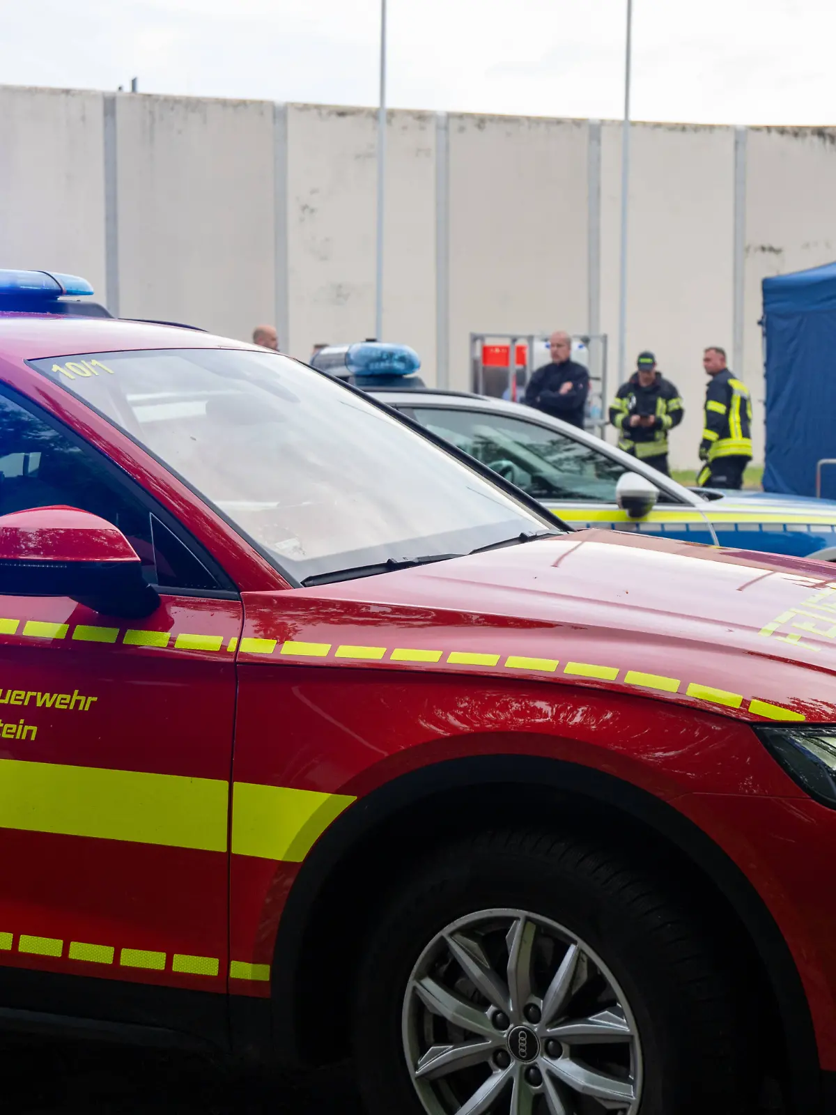 Bild zu: "Neun Verletzte bei Gefängnisbrand in Bayern"