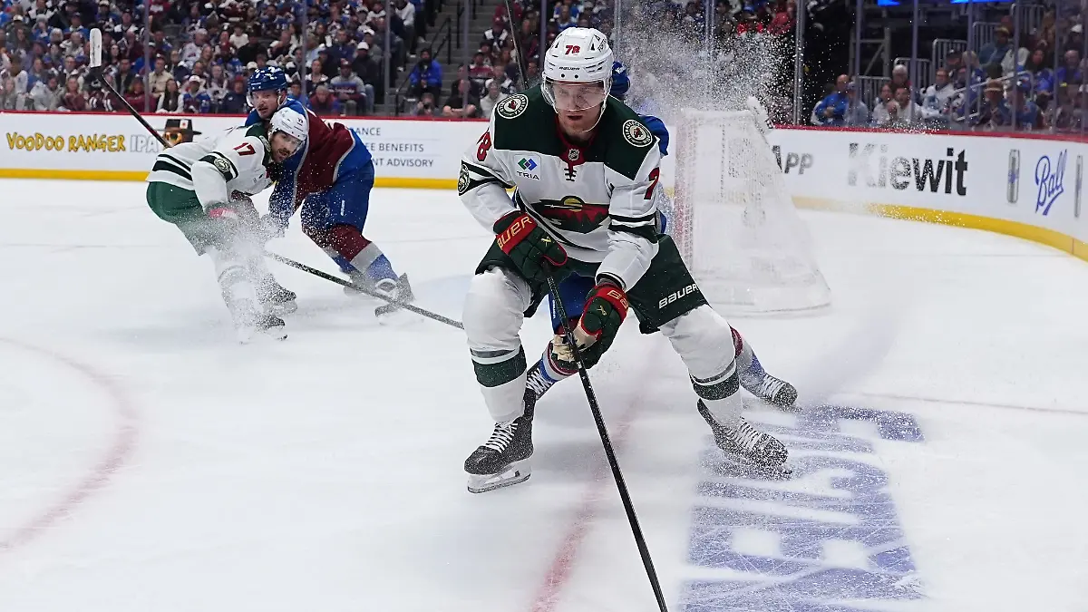Nico Sturm traf für Minnesota zum zwischenzeitlichen Ausgleich. (Archivbild)