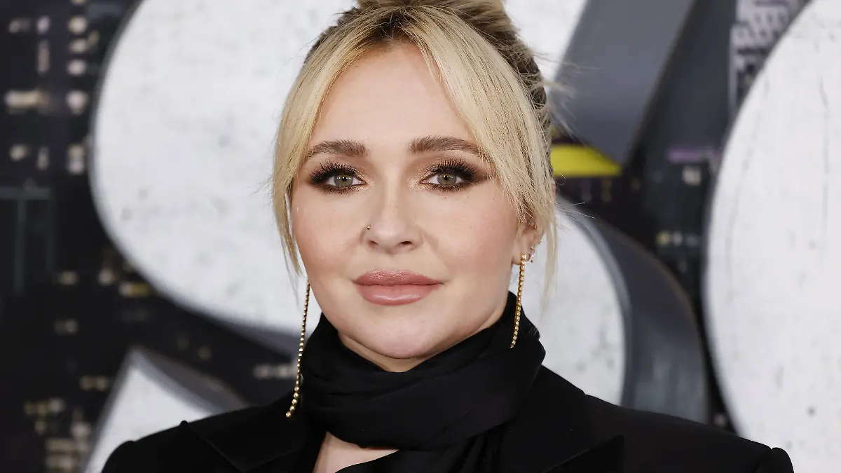 Hayden Panettiere arrives on the red carpet at the world premiere of Scream VI at AMC Lincoln Square on Monday, March 6,