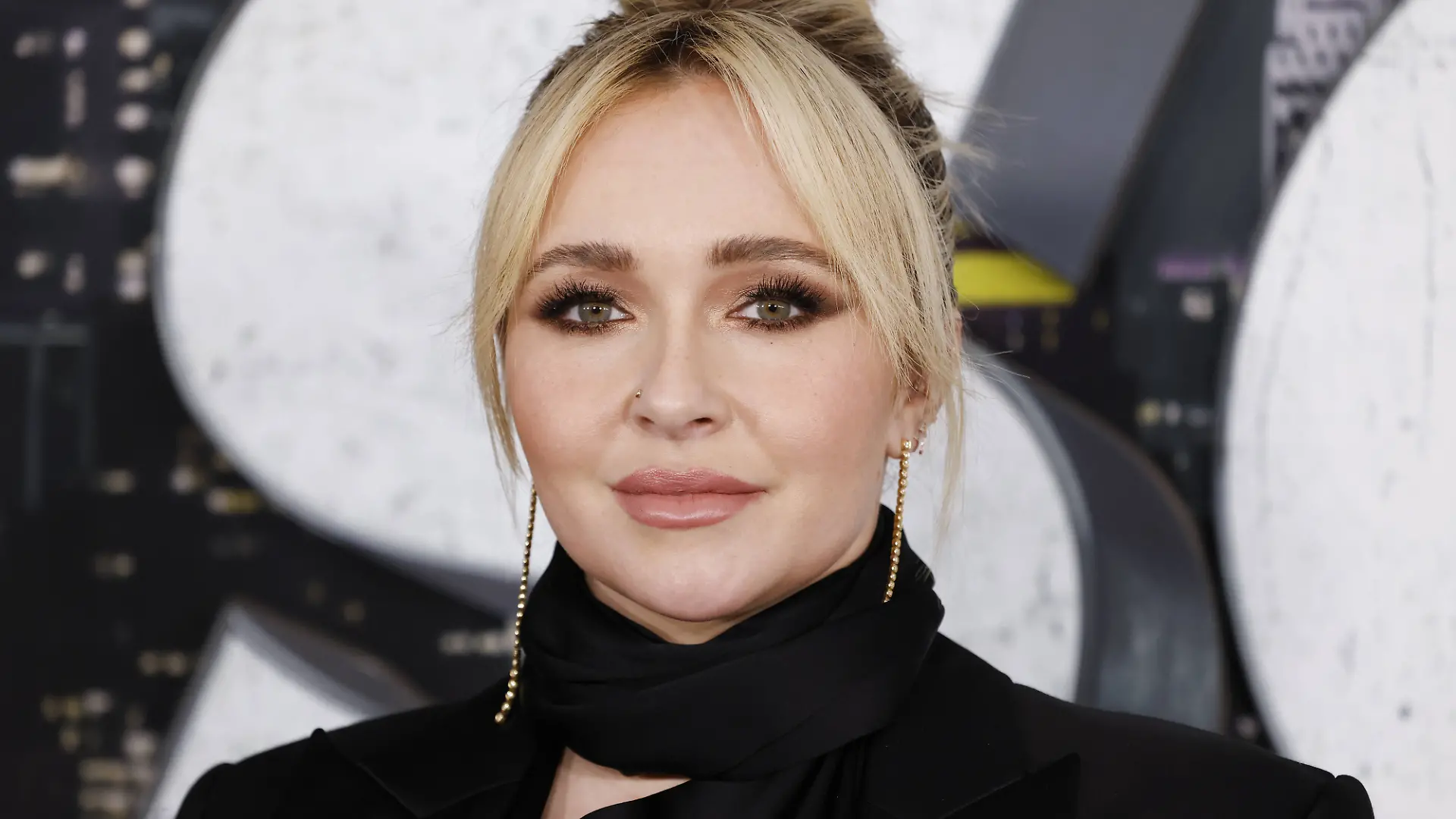 Hayden Panettiere arrives on the red carpet at the world premiere of Scream VI at AMC Lincoln Square on Monday, March 6,
