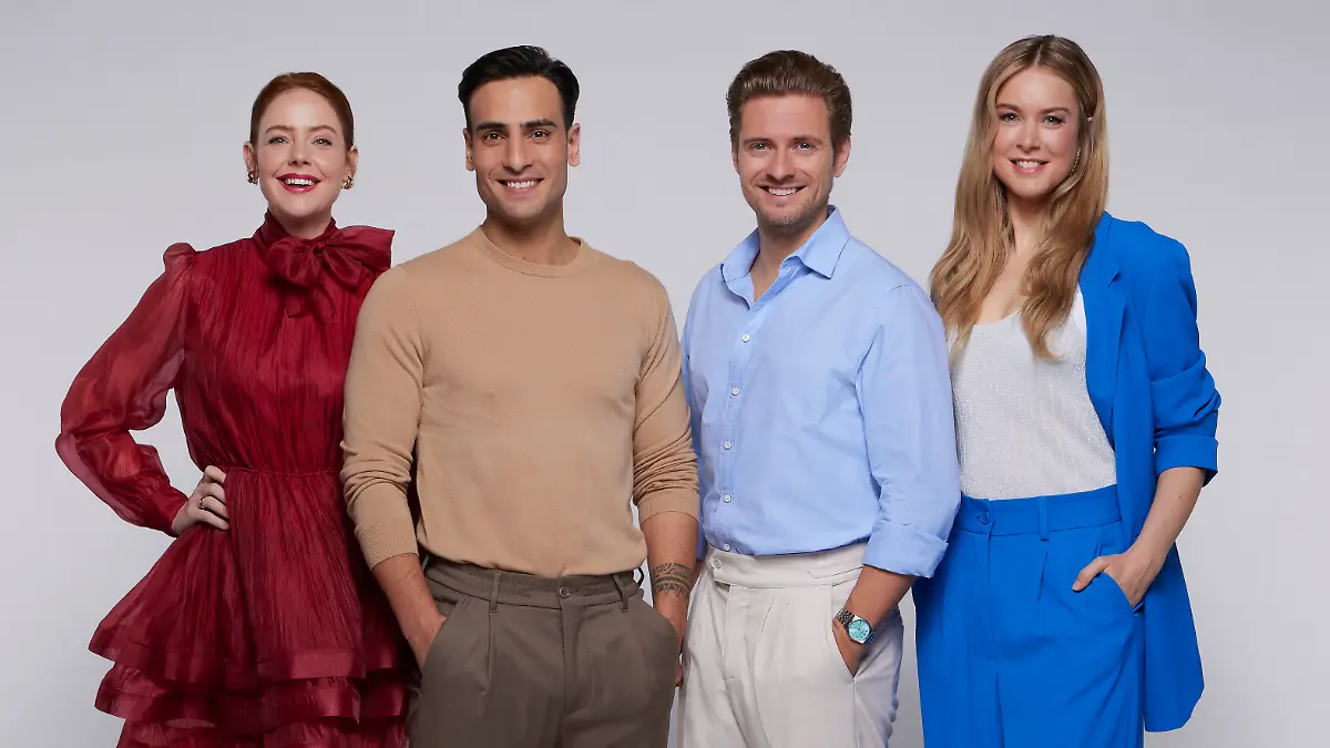 V.l.: Olivia Marei, Timur Ülker, Jörn Schlönvoigt, Nina Ensmann