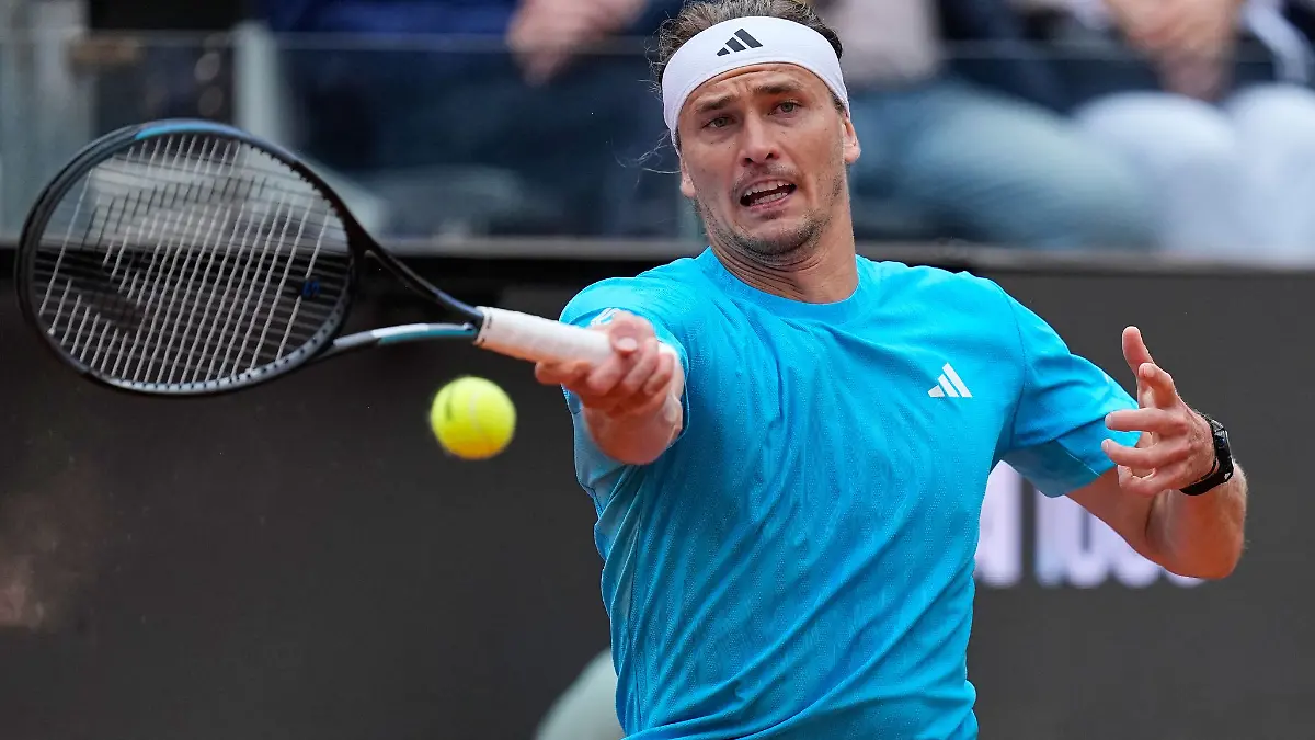 Nach sehr gutem Start verliert Alexander Zverev sein Achtelfinale beim Turnier in Rom.