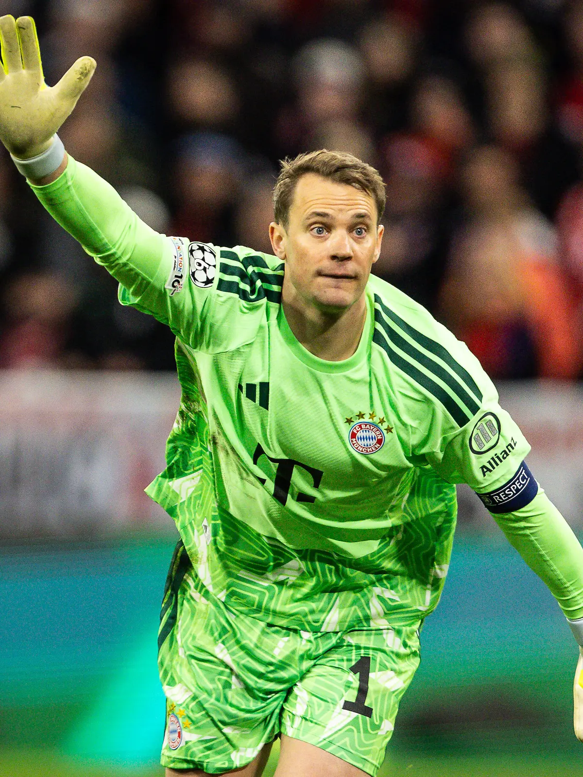 Manuel NEUER of Bayern Munich during the UEFA Champions League, Semi-finals, 2nd leg football match between FC Bayern Munich and Paris Saint-Germain on 6 May 2026 at Allianz Arena in Munich, Germany - Photo Sathire Kelpa / Matthieu Mirville / DPPI