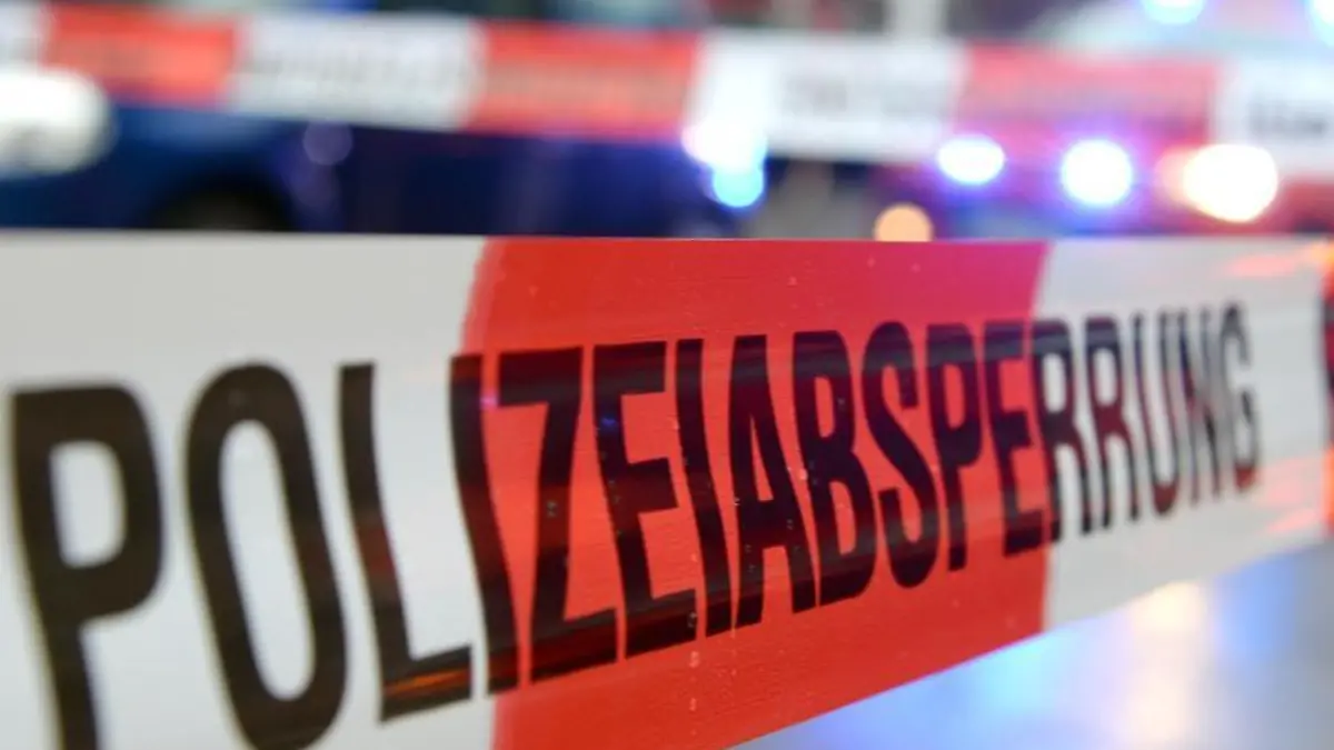 Polizeiabsperrung