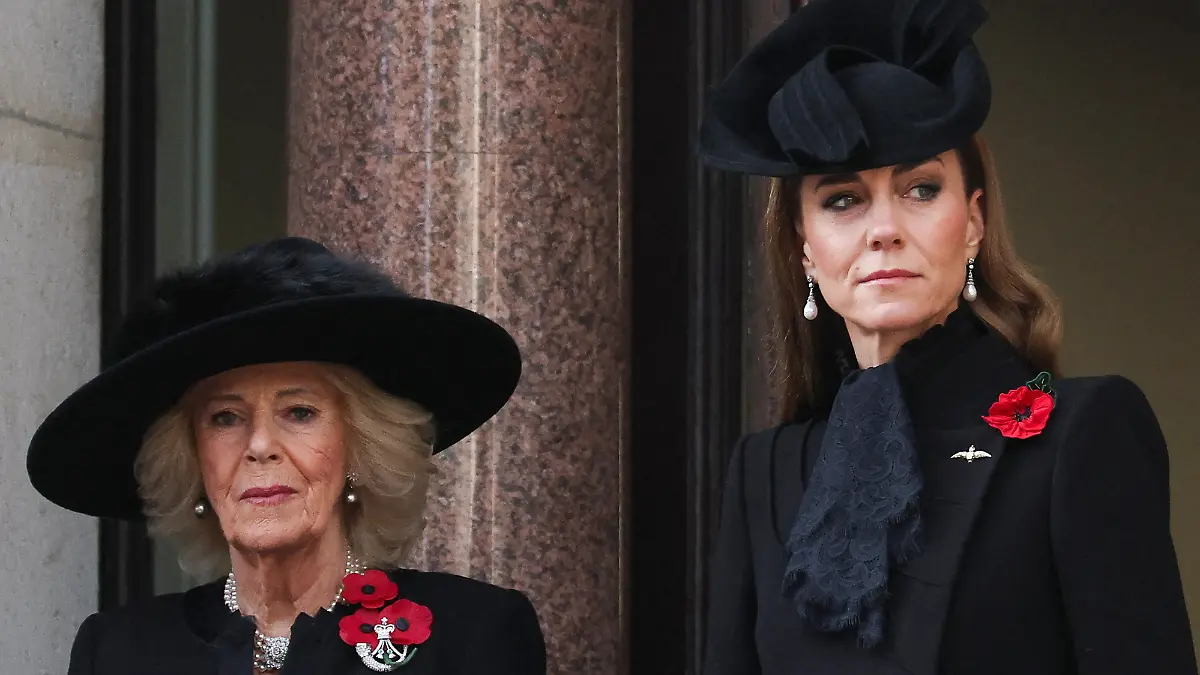Königin Camilla und Prinzessin Kate