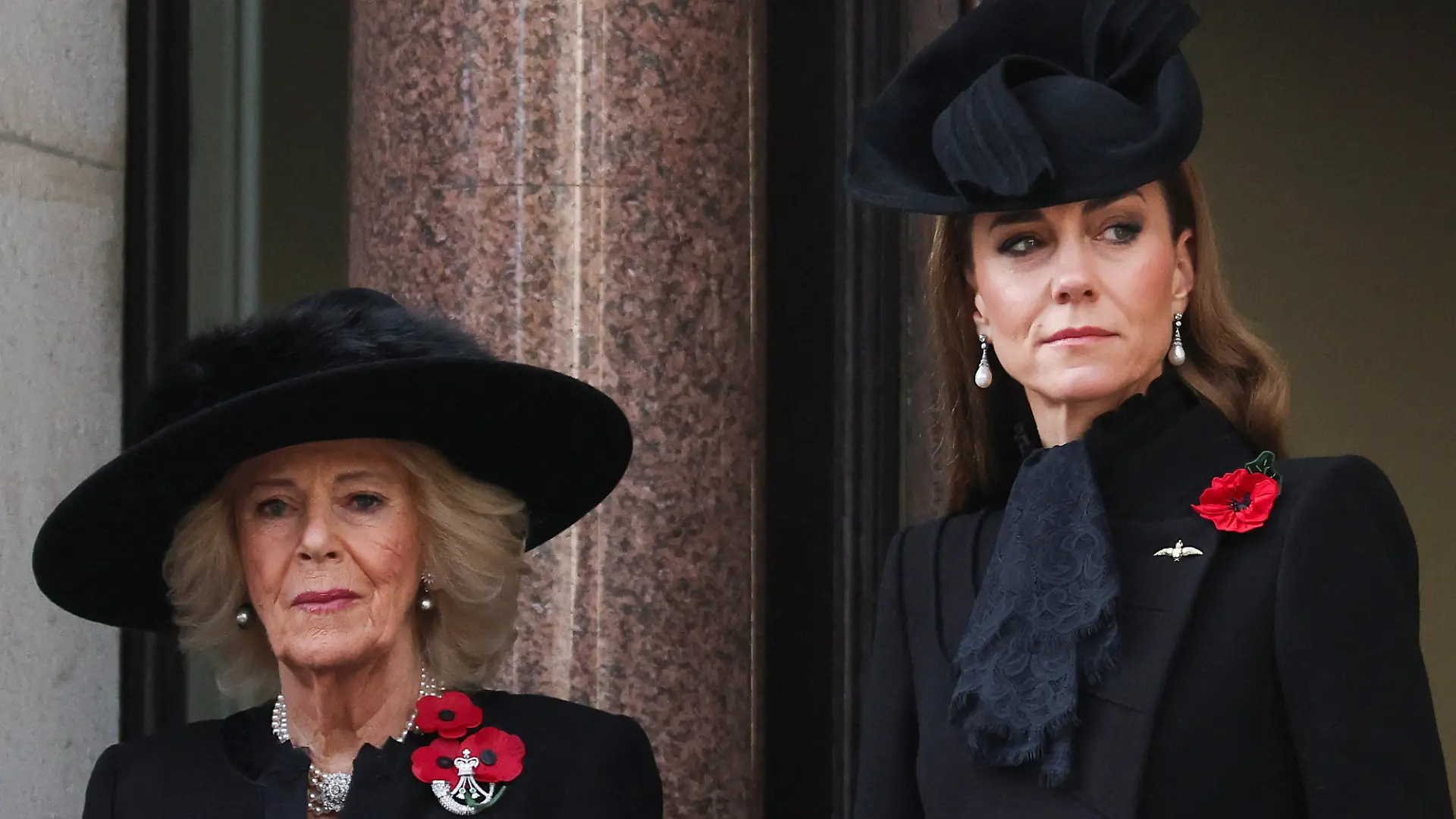 Königin Camilla und Prinzessin Kate