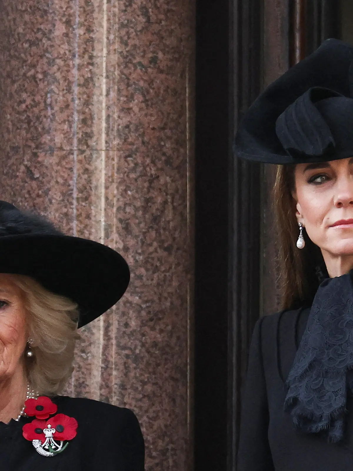 Königin Camilla und Prinzessin Kate