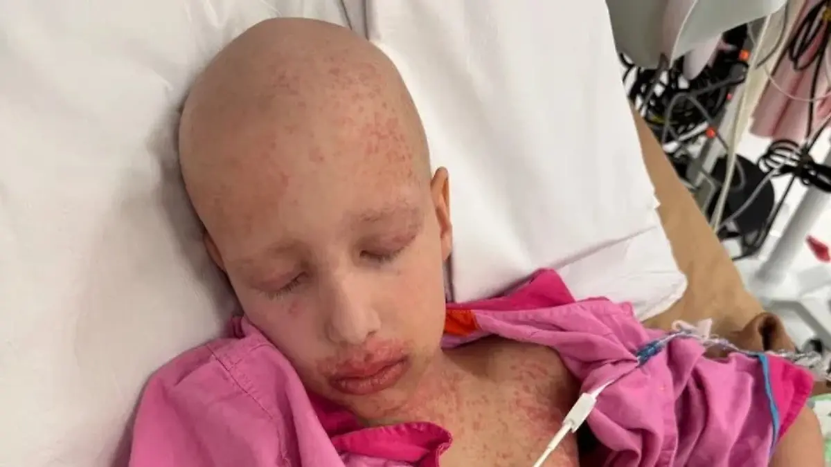 Isabella (9) leidet unter einem aggressiven Blutkrebs