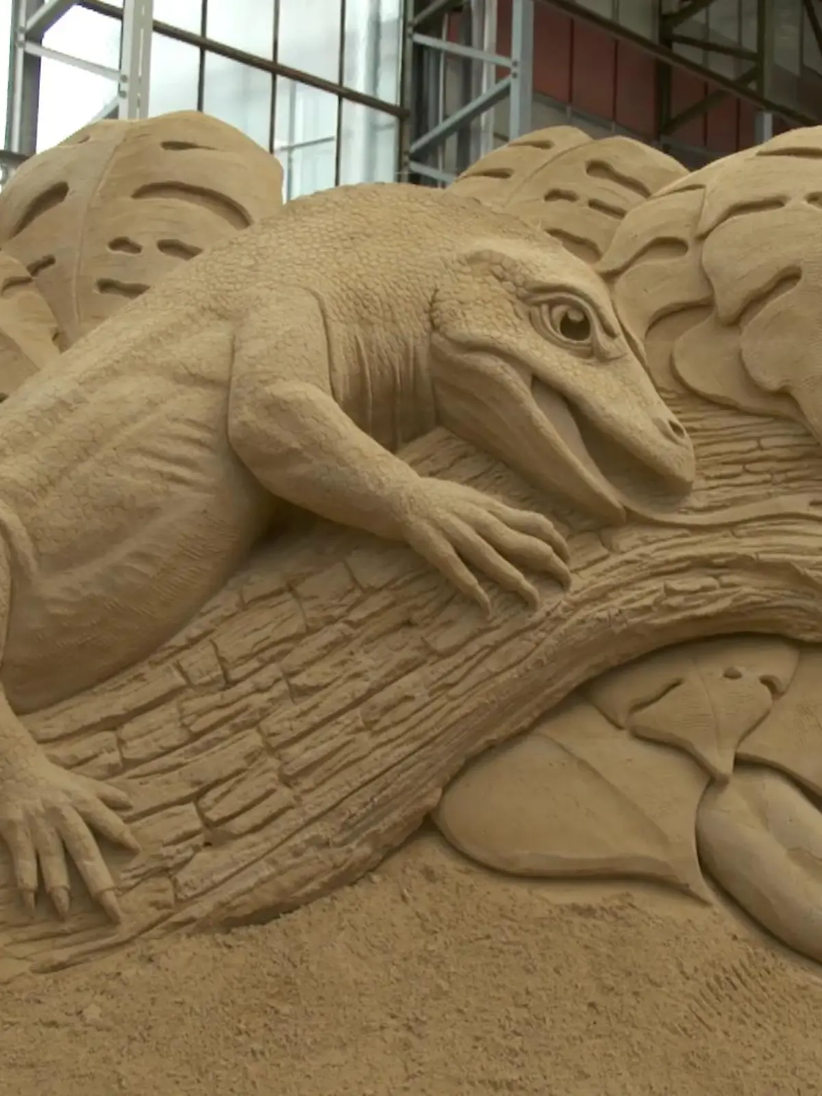 Bild zu: "Diese Sandburgen sind zum Staunen "
