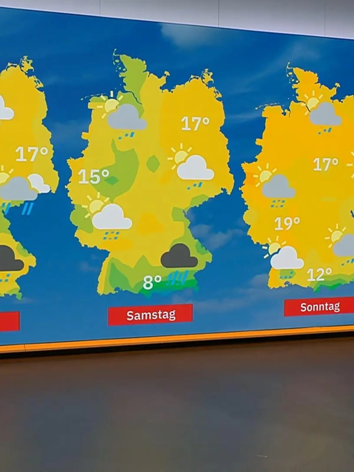 Bild zu: "Aktuelle 3-Tage-Vorhersage"