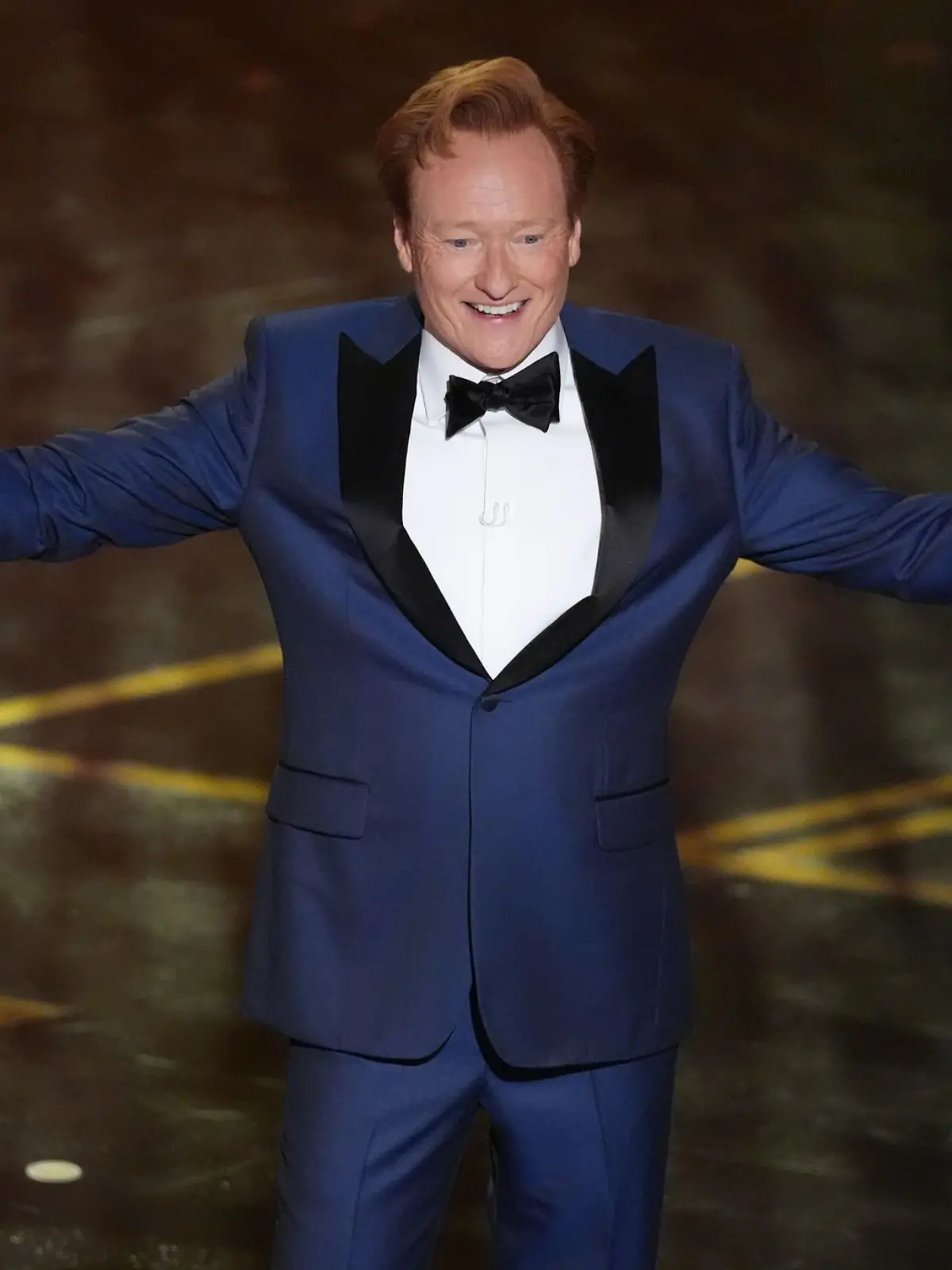 Moderator Conan O'Brien erscheint während der Oscar-Verleihung im Dolby Theatre in Los Angeles.