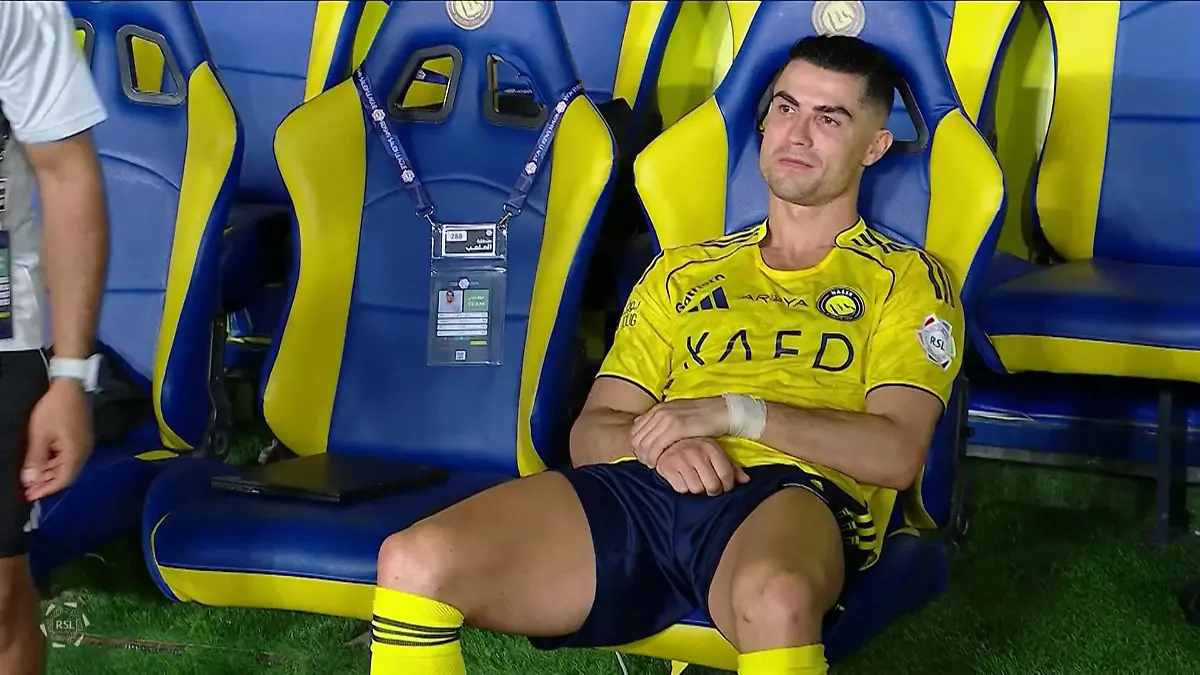 Ronaldo schmollt auf der Bank! Last-Minute-Gegentor verschiebt Titeltraum von Al-Nassr Ausgleich von Konkurrent Al-Hilal