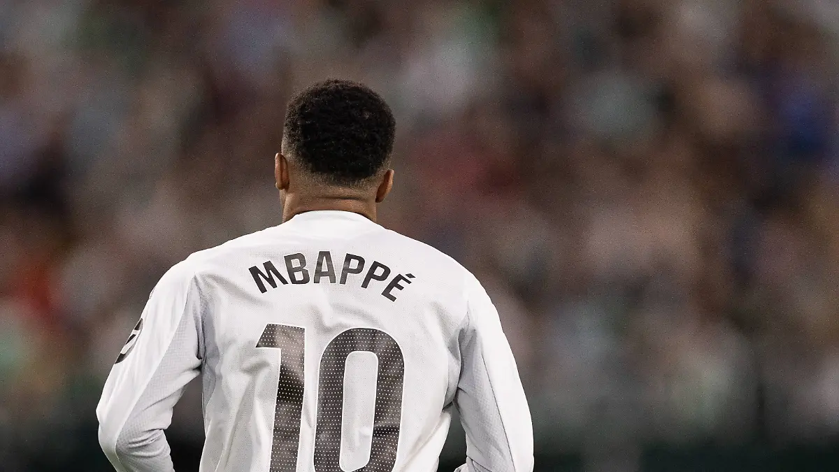 Betis vs Real Madrid Mbappe in action during the game against Betis valid for La Liga at the La Cartuja stadium, in Sevilla, today April 24, 2026. Copyright: xx 0L3A4937