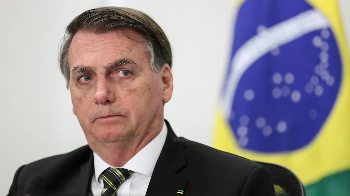 Brazilian President Bolsonaro May 7, 2020, Brasilia, DF, Brazil: Brazilian President Jair Bolsonaro during a video conference inauguration ceremony for Ministers Luos Roberto Barroso and Luiz Edson Fachin for the Superior Electoral Court at Planalto presidential palace May 25, 2020 in Brasilia, Brazil. Credit Image: Marcos Correa/President Brazil/Planet Pix via ZUMA Wire Brasilia DF Brazil *** Brazilian President Bolsonaro May 7, 2020, Brasilia, DF, Brazil Brazilian President Jair Bolsonaro during a video conference inauguration ceremony for Ministers Luos Roberto Barroso and Luiz Edson Expert for the Superior Electoral Court at Planalto presidential palace May 25, 2020 in Brasilia, Brazil Credit Image Marcos Correa President Braz Poolfoto ZUMAPRESS.com ,EDITORIAL USE ONLY