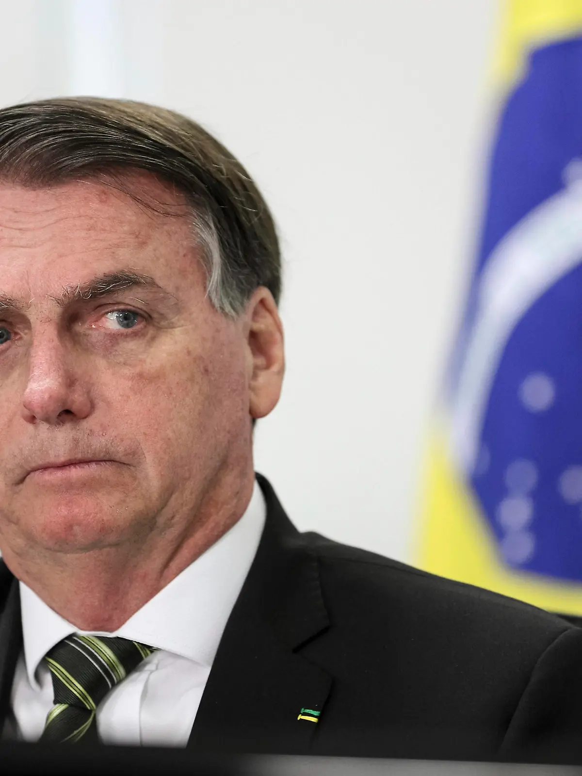  Brazilian President Bolsonaro May 7, 2020, Brasilia, DF, Brazil: Brazilian President Jair Bolsonaro during a video conference inauguration ceremony for Ministers Luos Roberto Barroso and Luiz Edson Fachin for the Superior Electoral Court at Planalto presidential palace May 25, 2020 in Brasilia, Brazil. Credit Image: Marcos Correa/President Brazil/Planet Pix via ZUMA Wire Brasilia DF Brazil *** Brazilian President Bolsonaro May 7, 2020, Brasilia, DF, Brazil Brazilian President Jair Bolsonaro during a video conference inauguration ceremony for Ministers Luos Roberto Barroso and Luiz Edson Expert for the Superior Electoral Court at Planalto presidential palace May 25, 2020 in Brasilia, Brazil Credit Image Marcos Correa President Braz Poolfoto ZUMAPRESS.com ,EDITORIAL USE ONLY
