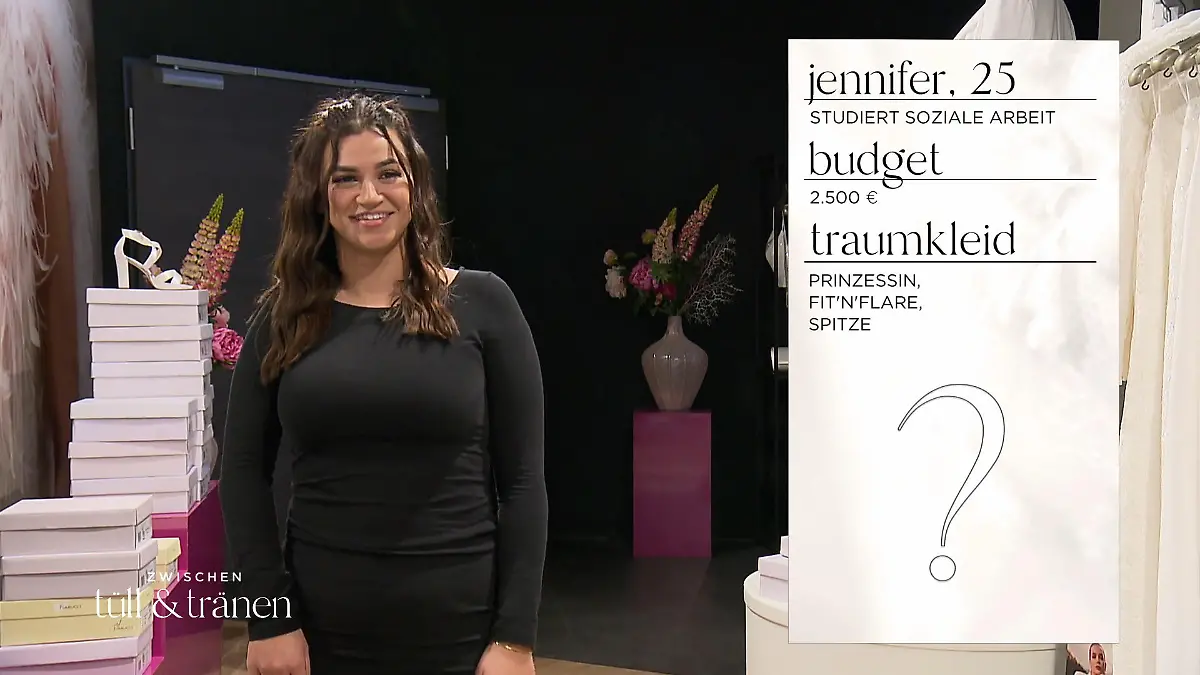 Jennifer schwankt zwischen eng und groß Zwischen zwei Welten