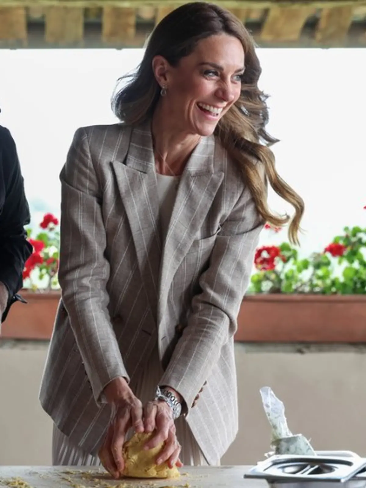 Pasta-Queen knetet den Nudelteig auf der royalen Italien-Reise selbst