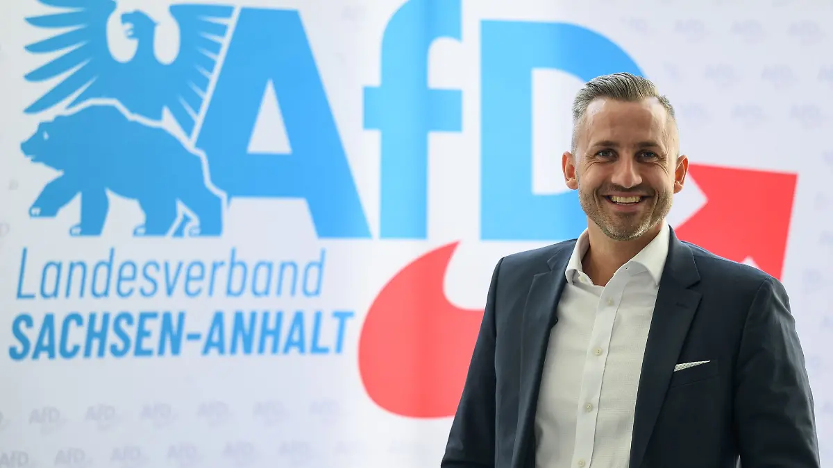 AfD-Spitzenkandidat Ulrich Siegmund will die Landtagswahl gewinnen. (Archivbild)