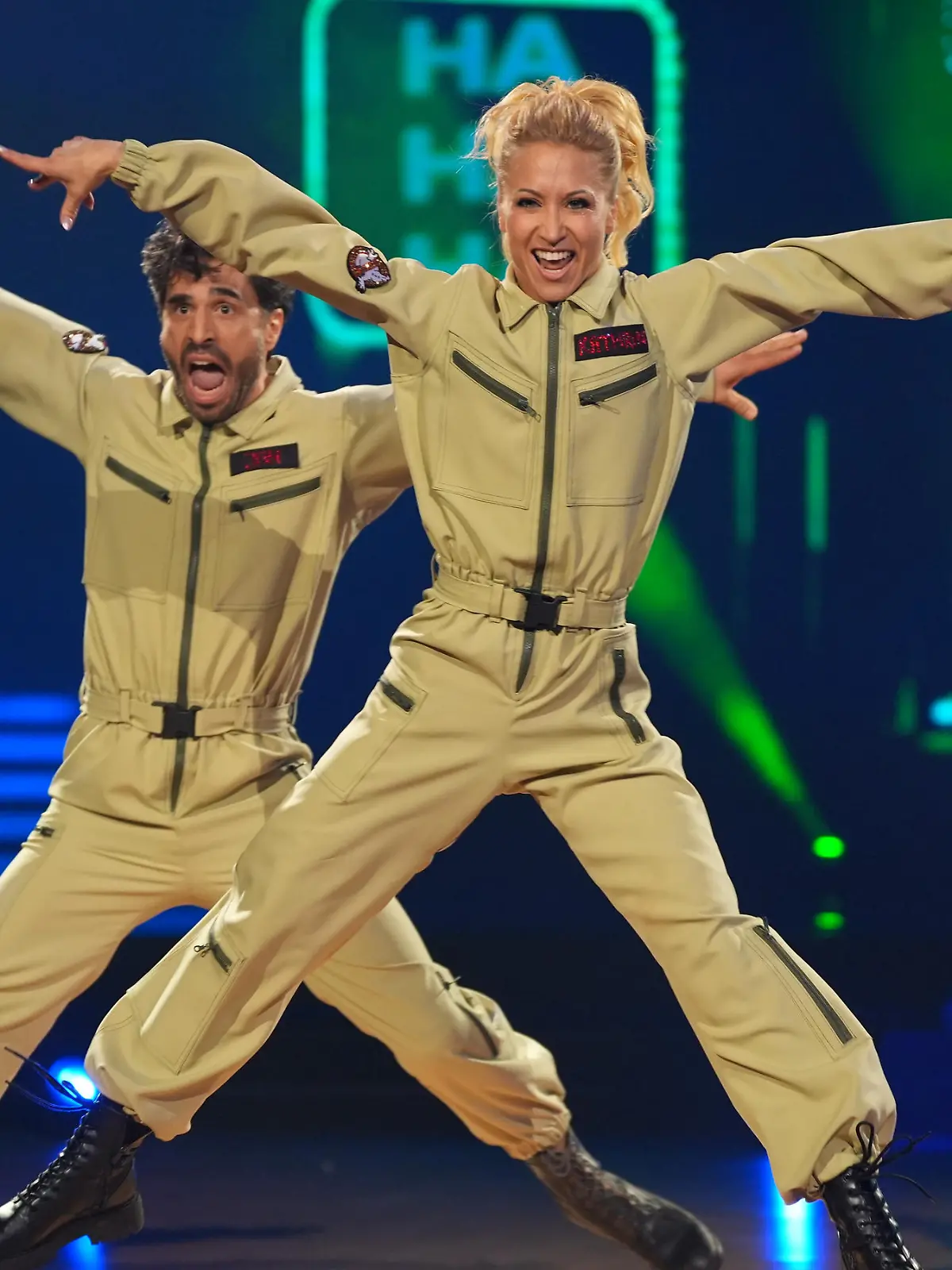 Bild zu: "Jan Kittmann und Kathrin Menzinger jagen als Charleston-Duo die Geister"