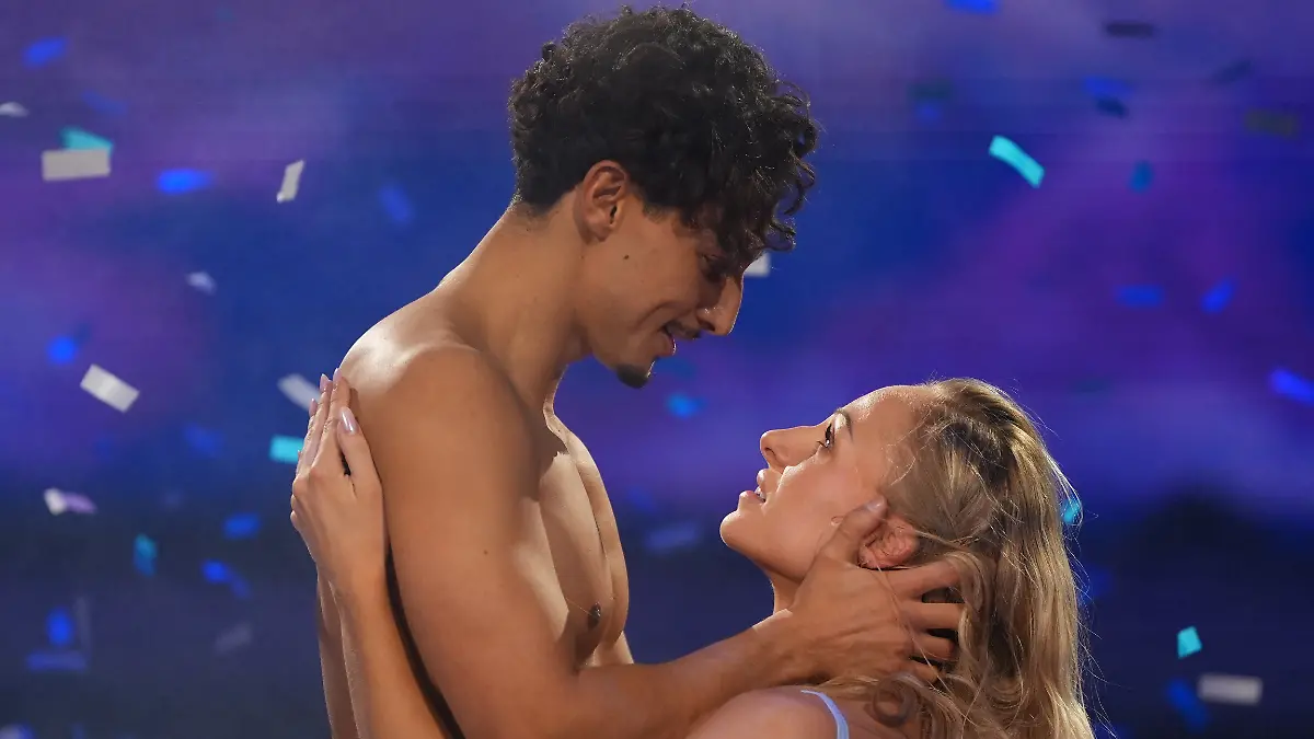 Hier lag ganz schön viel Liebe in der Luft! Milano und Marta Arndt begeisterten mit einem Contemporary zu „Mon Amour” von Slimane. Dafür gab es stolze 28 Punkte.
