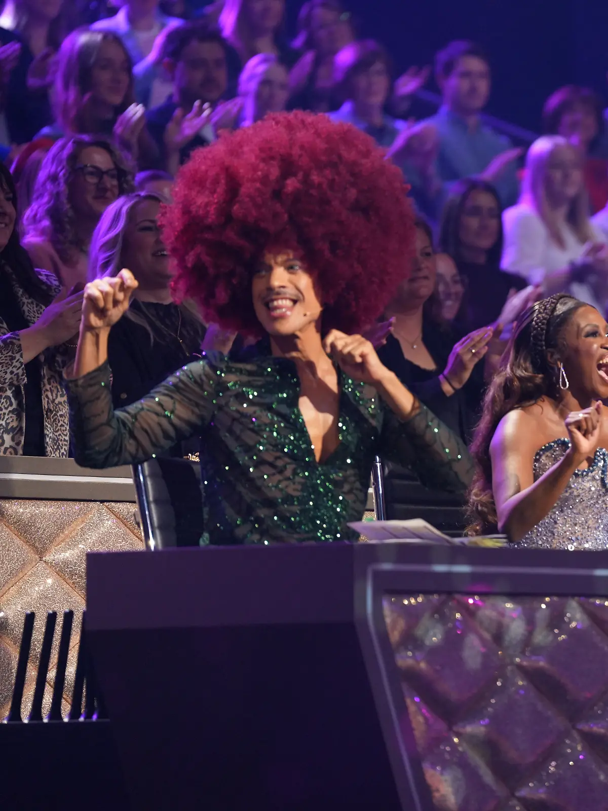 V.l.: Jorge González, Motsi Mabuse, Joachim Llambi