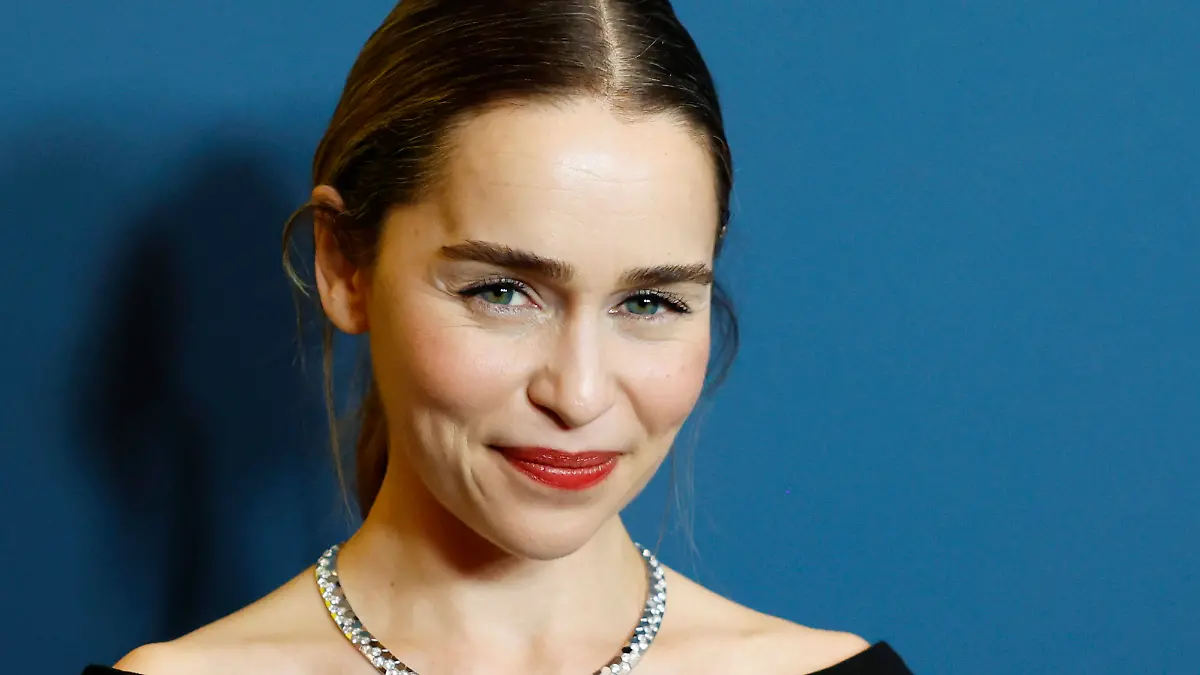 Emilia Clarke arrives on the red carpet for Peacock s Ponies New York premiere at Whitby Hotel on Wednesday, January 14, 2026 in New York City. PUBLICATIONxNOTxINxUSA NYP20260114103 JOHNxANGELILLO