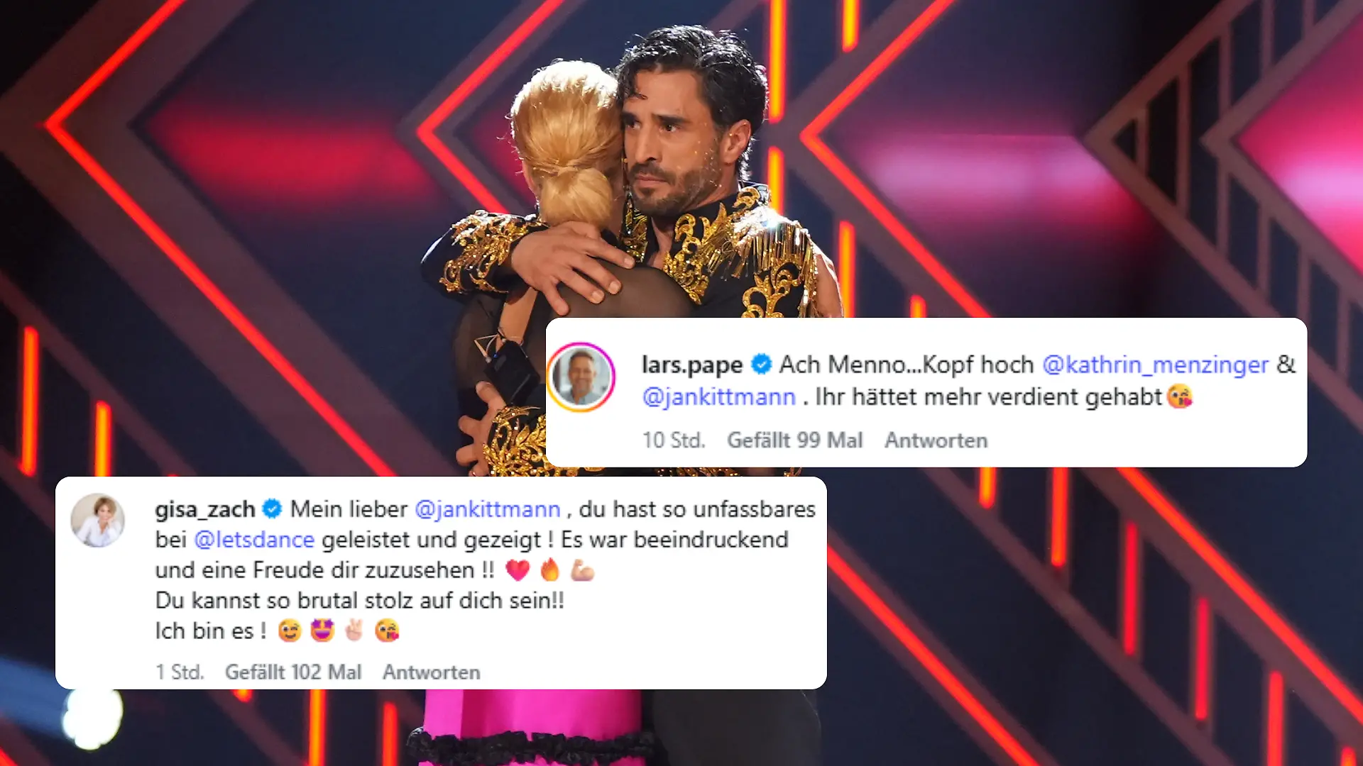 Collage: Reaktionen auf Jan Kittmanns Aus bei „Let’s Dance”