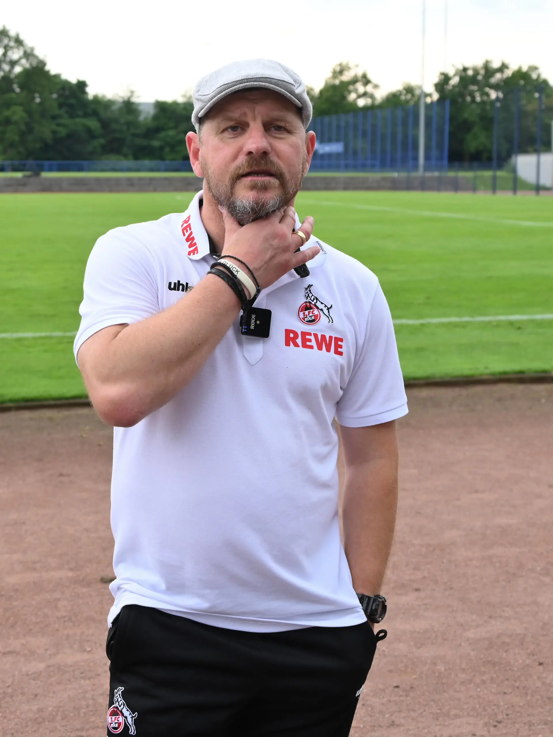Trainer Steffen Baumgart1.FC Koeln 10.07.2021, Fussball GER, Saison 2021 2022, 1. Bundesliga, 3. Liga, Testspiel, MSV Duisburg - 1. FC Köln 1:1, , Foto: Maik Hölter/TEAM2sportphoto Duisburg Nordrhein Westfalen Deutschland *** Coach Steffen Baumgart 1 FC Koeln 10 07 2021, Football GER, Season 2021 2022, 1 Bundesliga, 3 Liga, Test Match, MSV Duisburg 1 FC Köln 1 1, , Photo Maik Hölter TEAM2sportphoto Duisburg Nordrhein Westfalen Germany Team2 