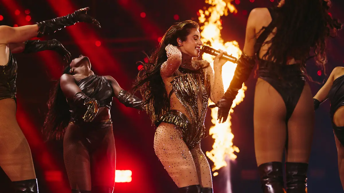 Sarah Engels performs “Fire” for Germany